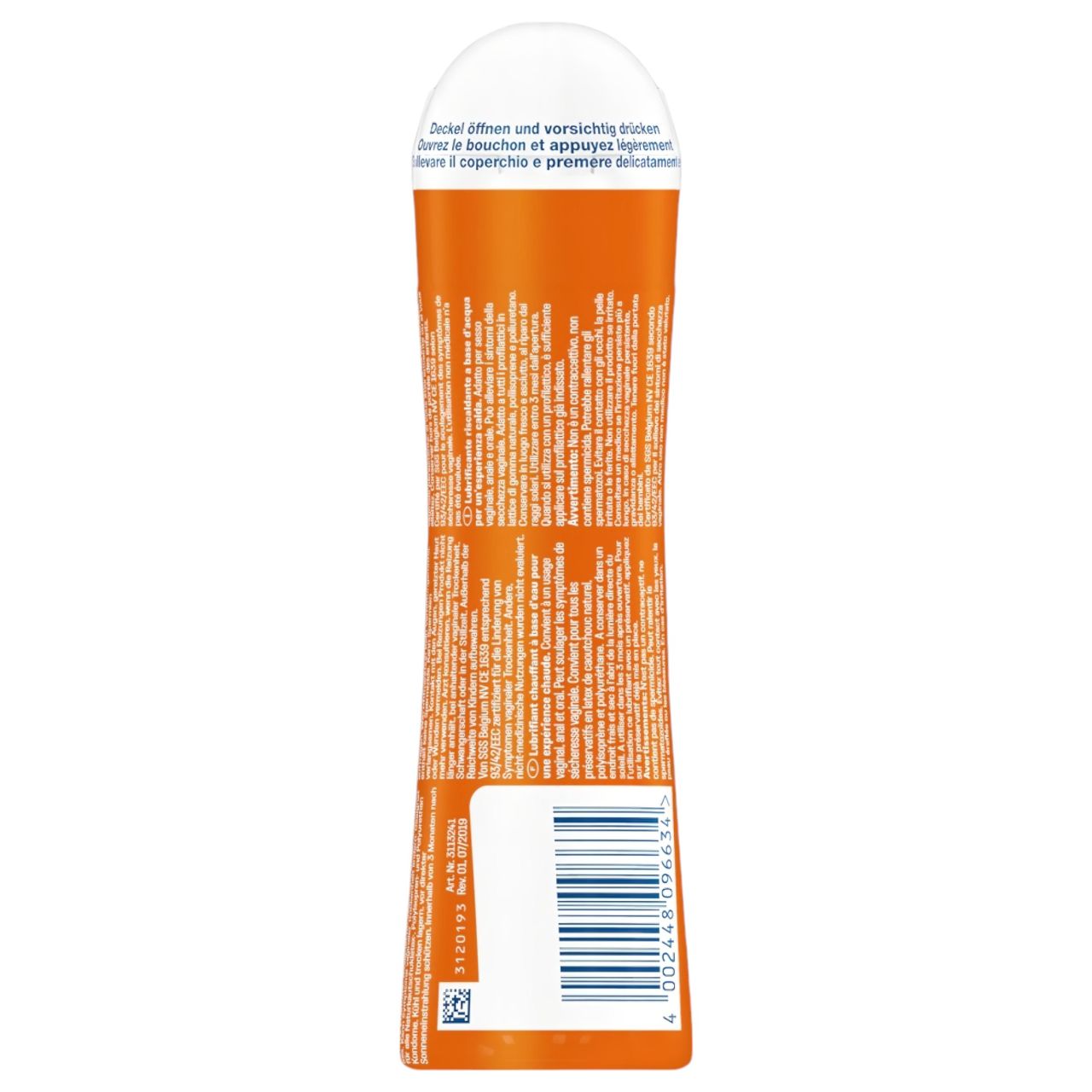 Durex Play Warming - melegítő hatású síkosító (100 ml) Durex Play Warming - melegítő hatású síkosító (100 ml)