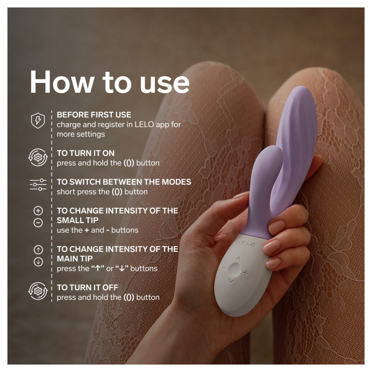 LELO INA Twist - appos, csiklókaros G-pont vibrátor (lila) LELO INA Twist - appos, csiklókaros G-pont vibrátor (lila)