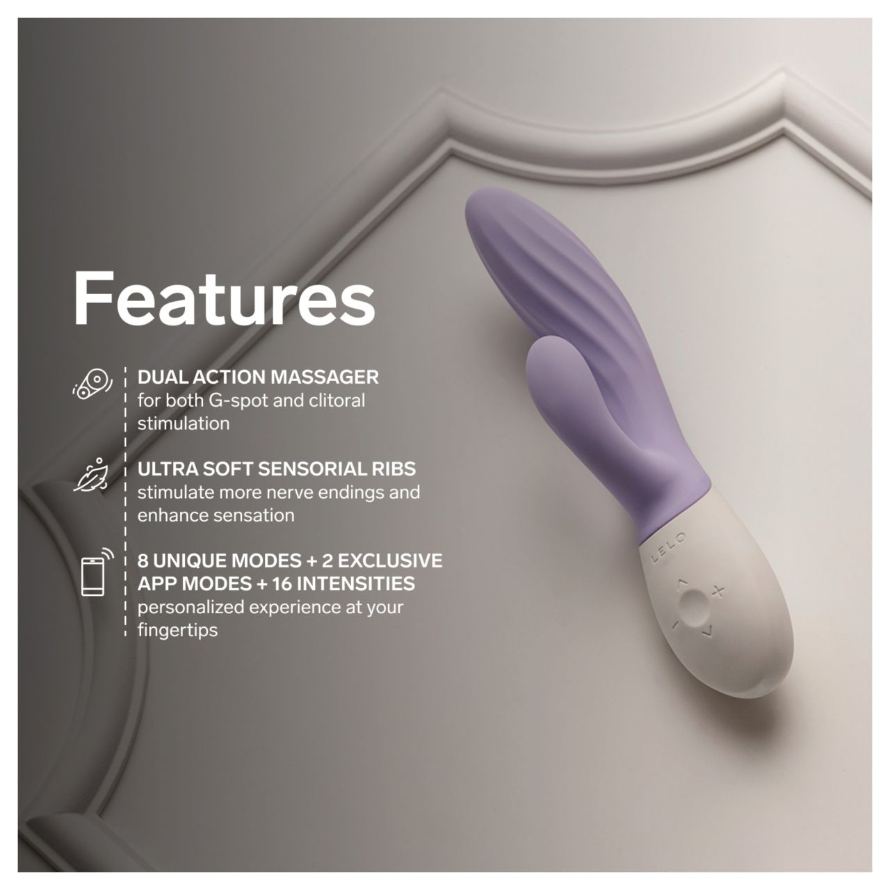 LELO INA Twist - appos, csiklókaros G-pont vibrátor (lila) LELO INA Twist - appos, csiklókaros G-pont vibrátor (lila)