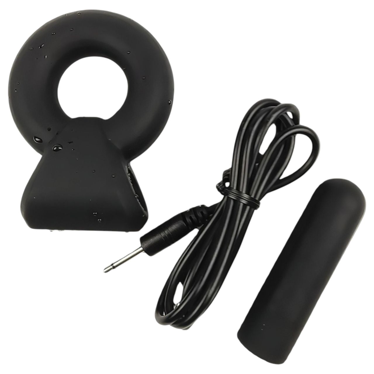 Pulselock Vantr - akkus vibrációs péniszgyűrű (fekete) - 25mm