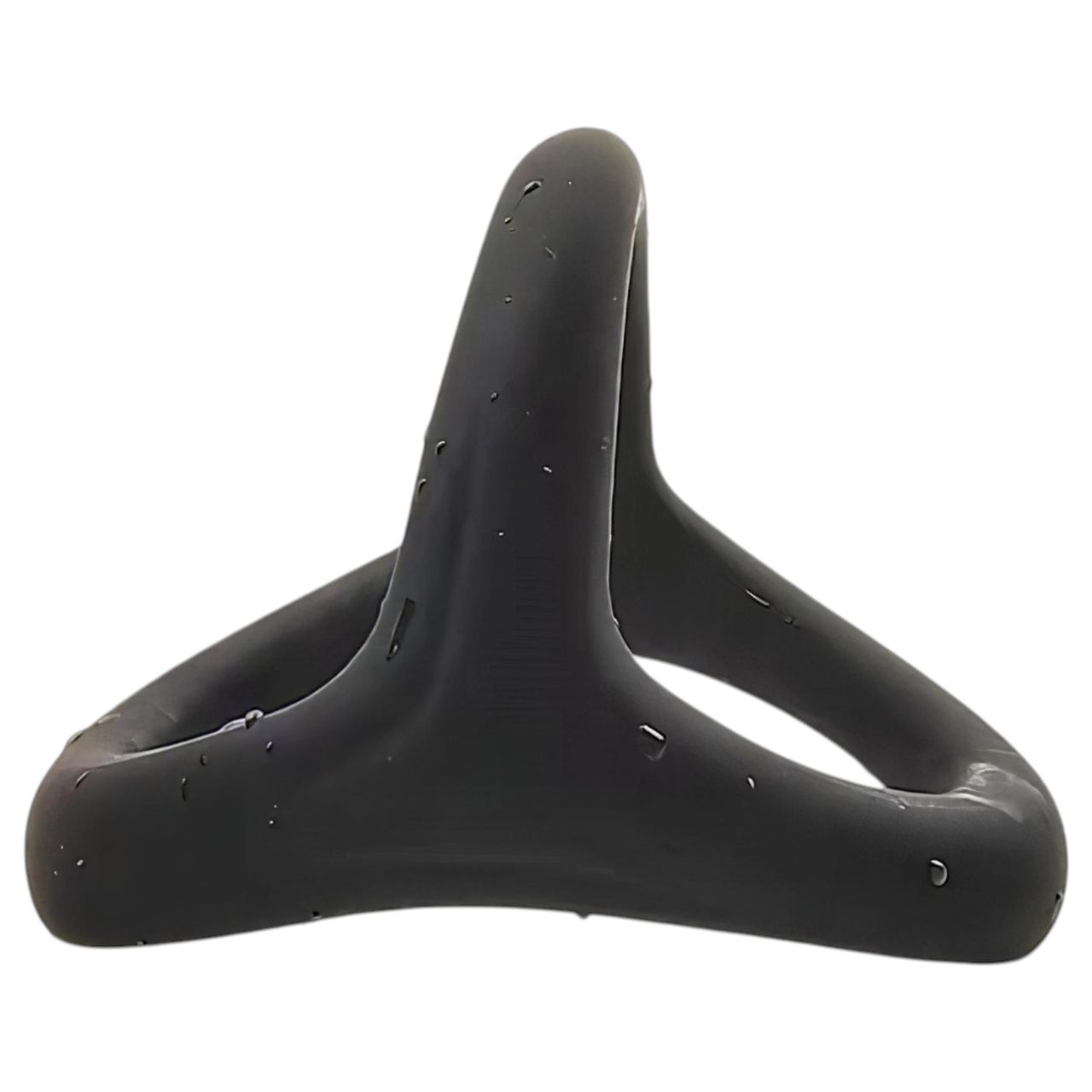 Pulselock Taur - Y-formájú pénisz- és heregyűrű (fekete) - S