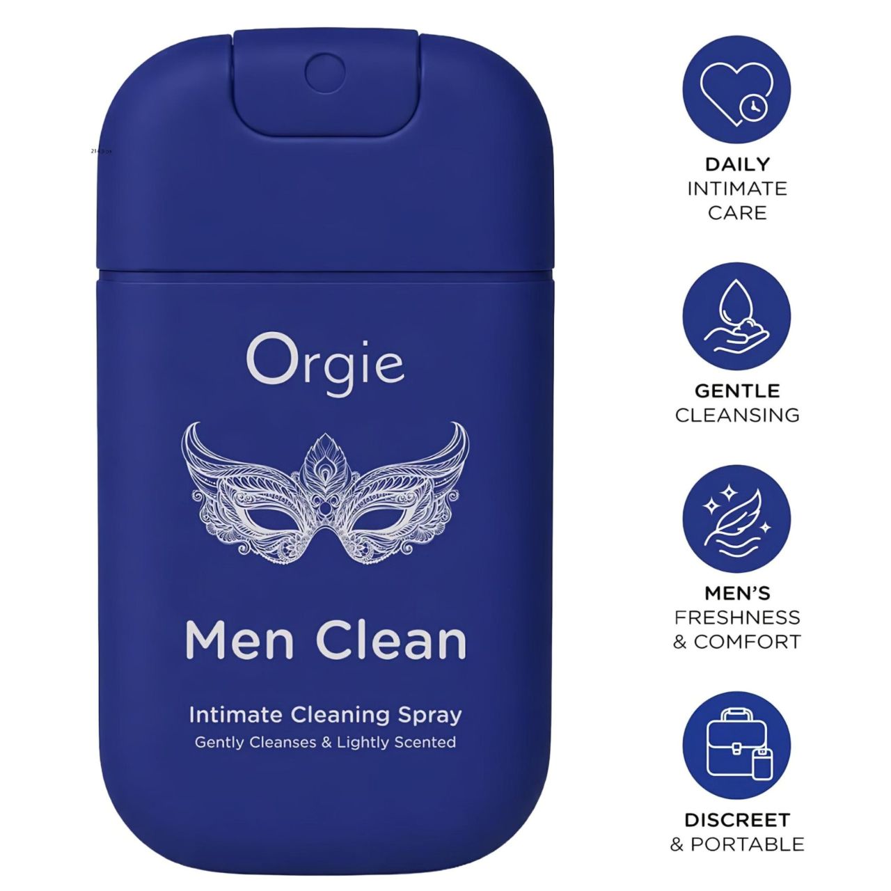Orgie Men Clean - intim tisztító és frissítő spray férfiaknak (30ml) Orgie Men Clean - intim tisztító és frissítő spray férfiaknak (30ml)