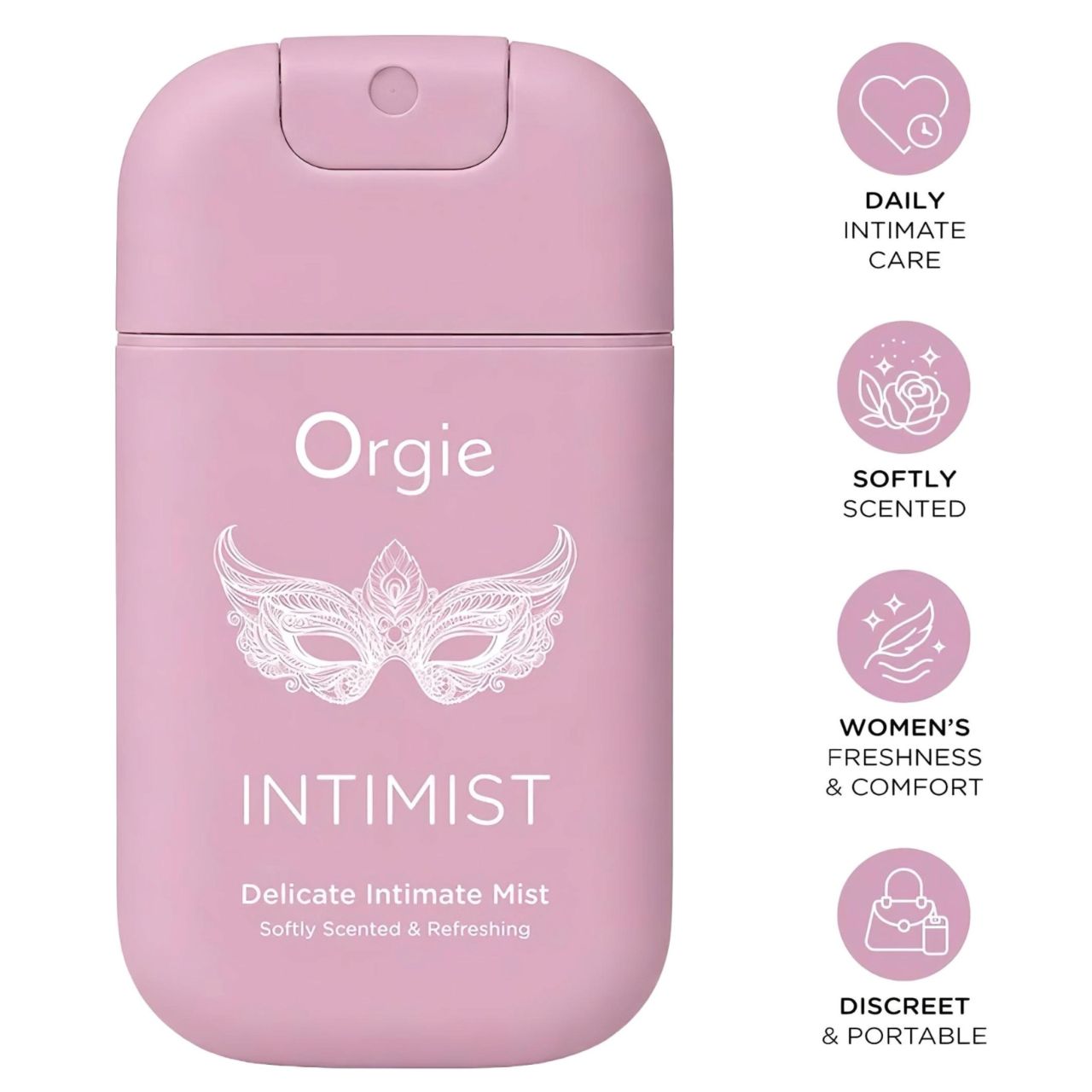 Orgie Intimist - gyengéd intim frissítő permet nőknek (30ml) Orgie Intimist - gyengéd intim frissítő permet nőknek (30ml)