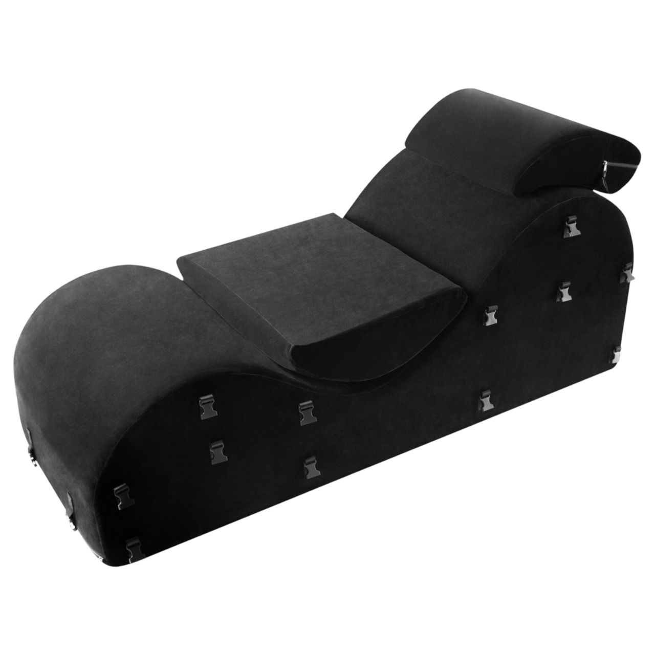 / Liberator Black Label Esse - 3 részes tantra fotel, szexbútor (fekete)