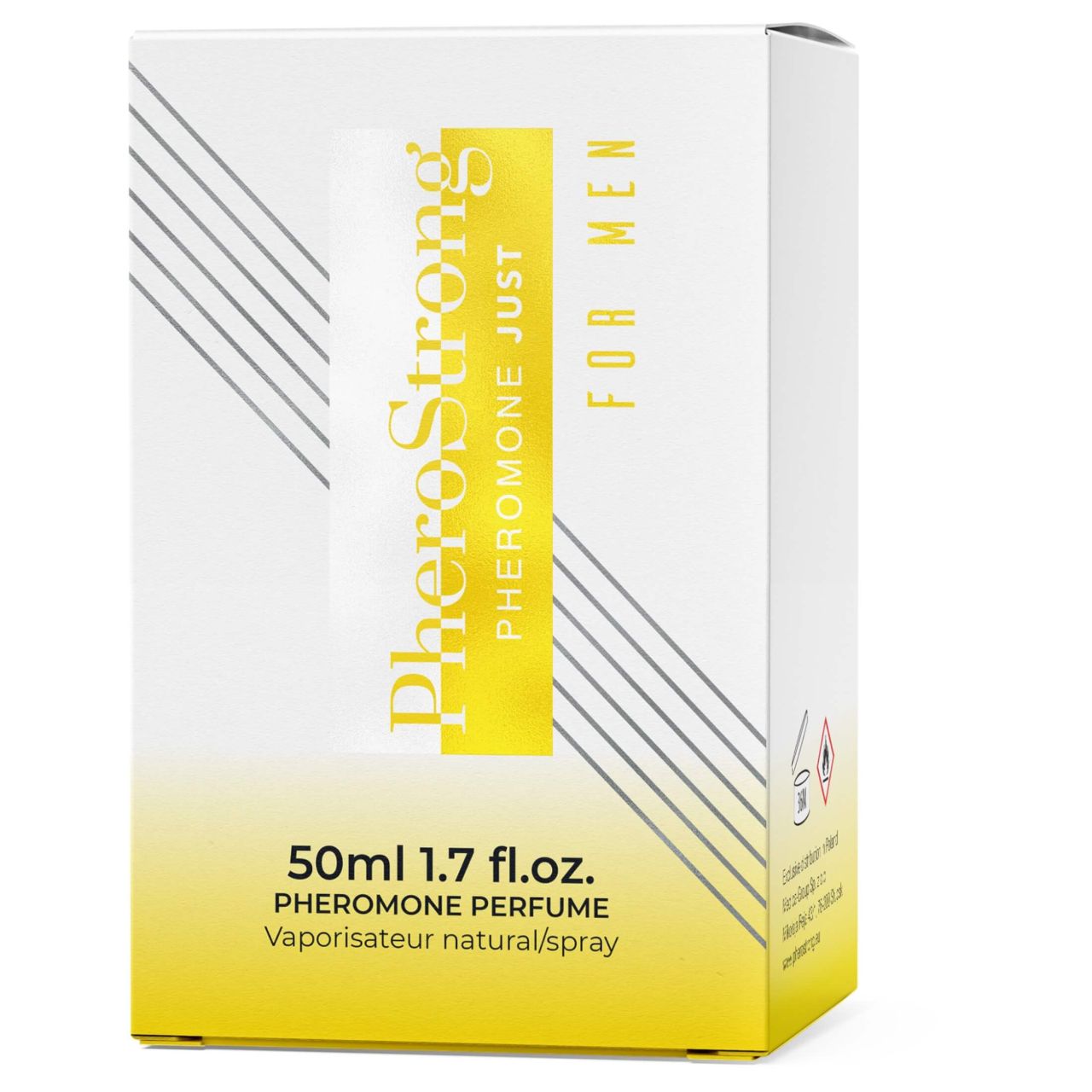 PheroStrong Just- feromon parfüm férfiaknak (50 ml) PheroStrong Just- feromon parfüm férfiaknak (50 ml)